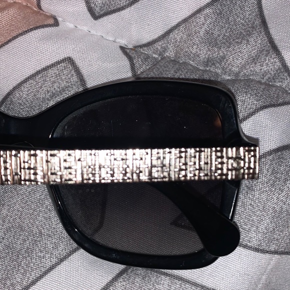 Chanel black and silver women’s sunglasses